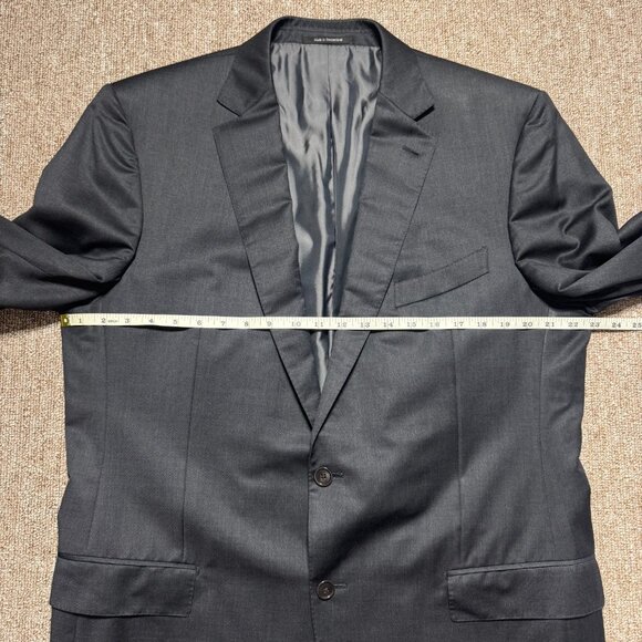 Ermenegildo Zegna MICCHA 221225 Mila Suit Jacket Dark Grey Micronsphere 46L 56L - Picture 4 of 16